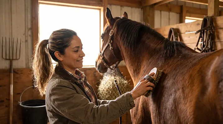 Routine Quotidiana di Cura del Cavallo: Una Checklist per Principianti