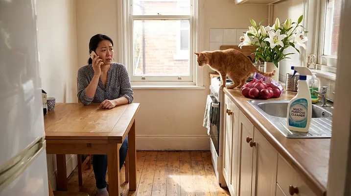 Plantas e Alimentos Tóxicos para Gatos: Uma Lista de Segurança